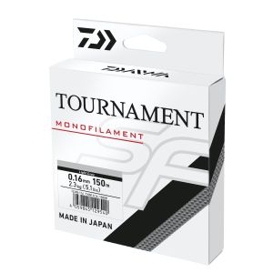 DAIWA Tournament SF, 150m, 0,18mm, 2.9kg / 6,39lbs, grey, Monofilament Fishing Line, 12205-118
