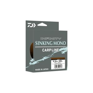 DAIWA INFINITY SINKING, 3000m, 0,34mm, 9.2kg / 20,28lbs, brown, Monofilament Line, 12765-334