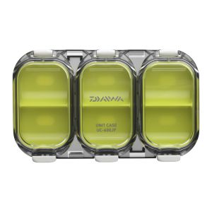 DAIWA SMALL PARTS BOX WATERPROOF, 6 compartments, 11x6,5x1,3cm, green, 14413-600