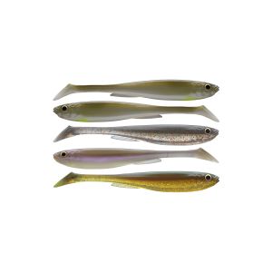 DAIWA PROREX SLIM SHADY NATURE SET, Rubber Fish Range