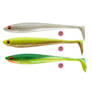 DAIWA PROREX DUCKFIN SHAD SET, Rubber Fish Assortment, 12,5cm, 15142-101