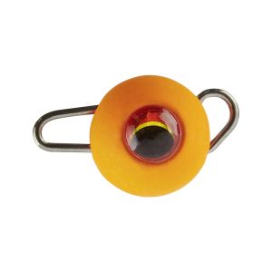 DAIWA PROREX FLEXI JIG-SYSTEM TG HEAD, Jig Head With 3d Eyes, orange, 15412-206