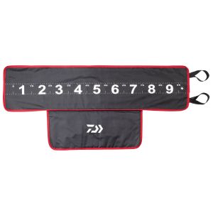 DAIWA Roller tape measure and unhooking mat, 100cm, black-red, 15809-811
