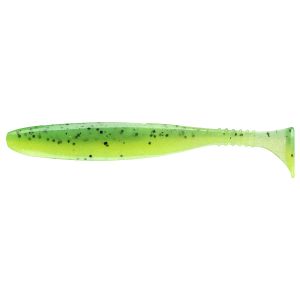 DAIWA TOURNAMENT D‘FIN, Rubber Fish, 10cm, green-yellow, 100MM, 16502-510