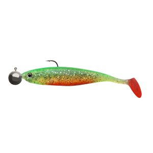 CORMORAN Action Fin Shad RTF, Gummiköder, 10cm, green tiger, 51-880310 _51-880310