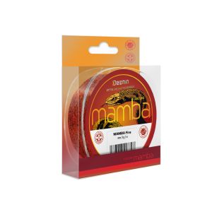 DELPHIN MAMBA Feeder, 300m, 0,26mm, 5.2kg / 11,46lbs, red, Monofilament feeder fishing line, 101002770