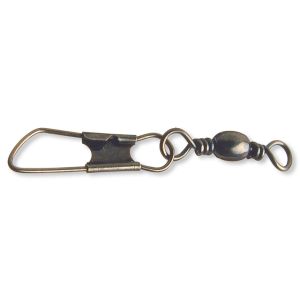 CORMORAN POWER swivel with "Easy Snap" burnished, silver