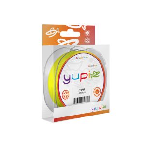 DELPHIN YUPIE, 300m, 0,22mm, 4.2kg / 9,26lbs, yellow, Monofilament fishing line, 101003224