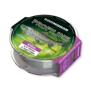 CORMORAN Profiline, 450m, 0,22mm, 4.4kg / 9,7lbs, grey, Trout, Zielfisch-Monofilschnur, 36-141622