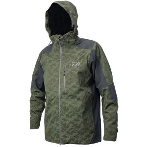 DAIWA Rainmax Jacket Dark Olive, XL, green, 18995-140