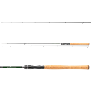DAIWA Wilderness Solid Spin, 2m, 6,56ft, 2-10g, 2 Parts, Spinning fishing rod, 11873-200