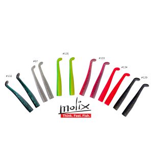 MOLIX Jugulo Soft Shad, Replacement tail, 14cm