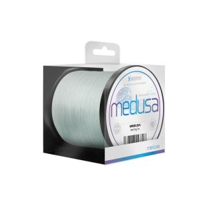 DELPHIN MEDUSA, 600m, 0,17mm, 10kg / 22,05lbs, transparent, Monofile Karpfen Angelschnur, 101001821