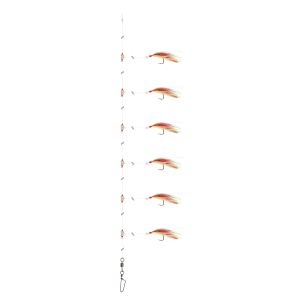 DAIWA Grandwave Mackerel Rig 360, for Fishing, 135cm, red-green, 16517-210