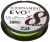 DAIWA Tournament x8 Braid EVO+, chartreuse, Braided fishing line