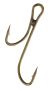 CORMORAN PROFILINE, Zander Ryder Hooks, 7cm, black, Hook to Nylon