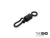 DELPHIN THE END T-Lock, Quick swivels, black, 101001560